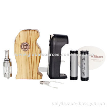 Kamiry K600 Mechanical Mod Electronic Cigarettes, Hold on 18650 Battery 2,000mAh Capacity